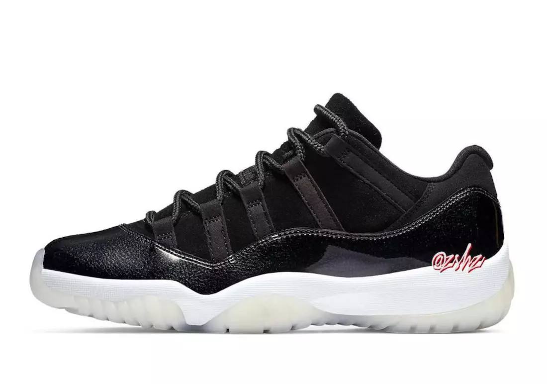 Air Jordan 11 Low 72-10 Tarikh Tayangan