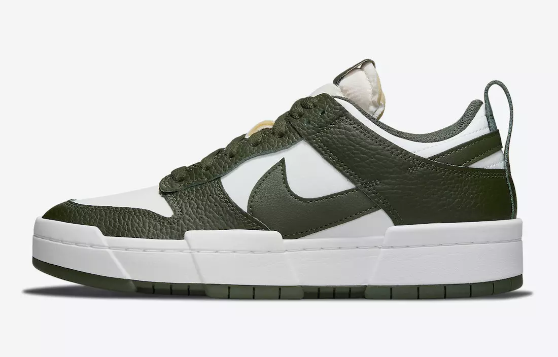 Nike Dunk Low Disrupt tumši zaļš DQ0869-100 izlaišanas datums