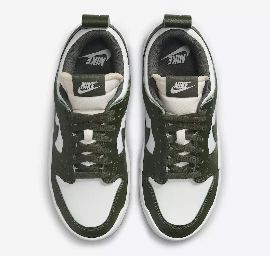 Nike Dunk Low Disrupt ירוק כהה DQ0869-100 תאריך שחרור