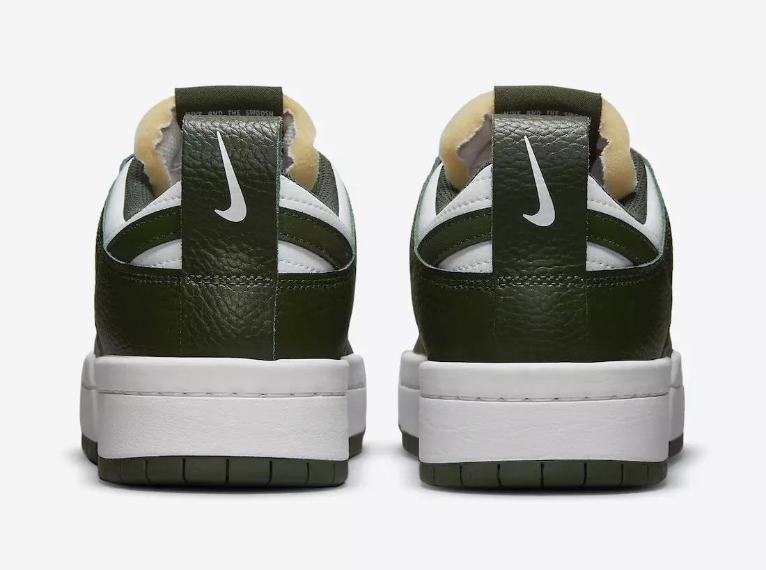 Nike Dunk Low Disrupt Dark Green DQ0869-100 გამოშვების თარიღი