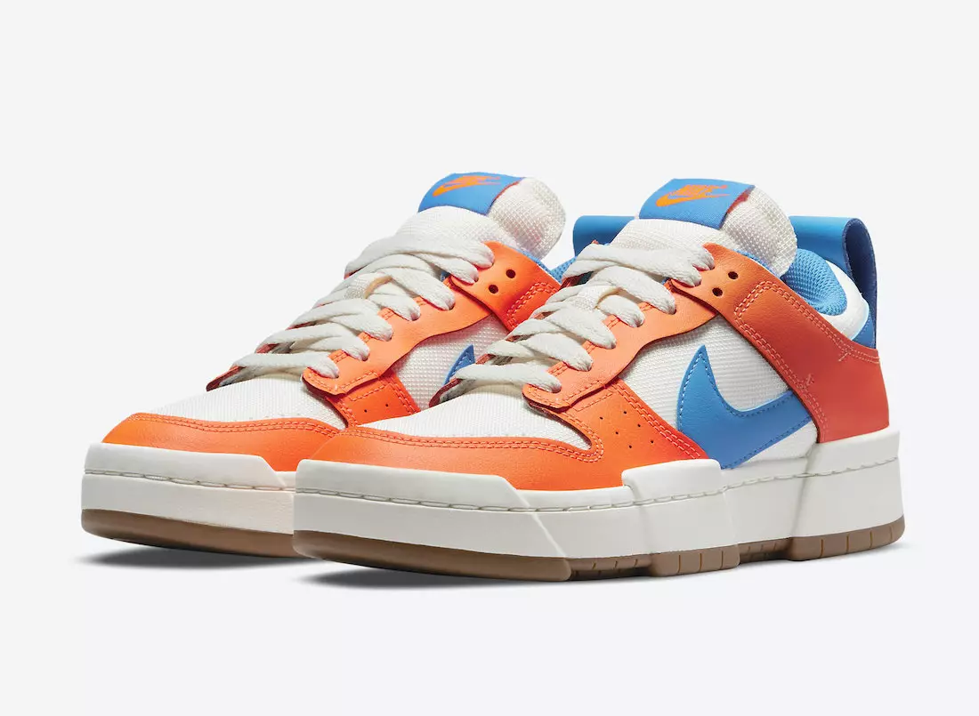 Nike Dunk Low Disrupt Total Orange Light Photo Blue CK6654-104 Дата випуску