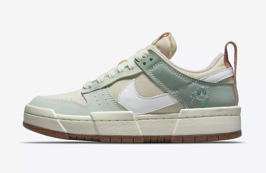 Nike Dunk Low Disrupt Pearl White Sea Glass Seafoam DM6866-210 Թողարկման ամսաթիվ