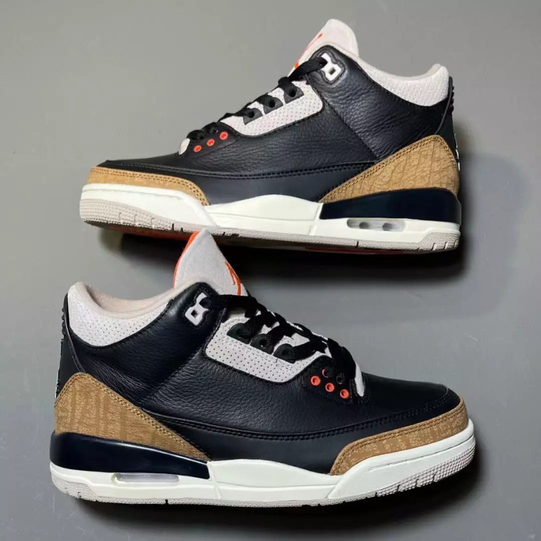 Air Jordan 3 Desert Elephant CT8532-008 Verðlagning á útgáfudegi