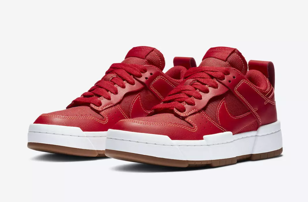 Nike Dunk Low Disrupt Red Gum CK6654-600 Releasedatum