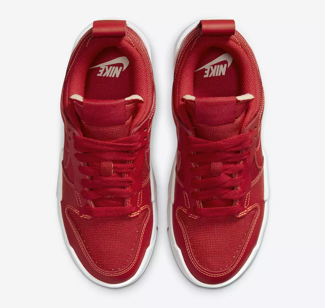 Дата выпуску Nike Dunk Low Disrupt Red Gum CK6654-600