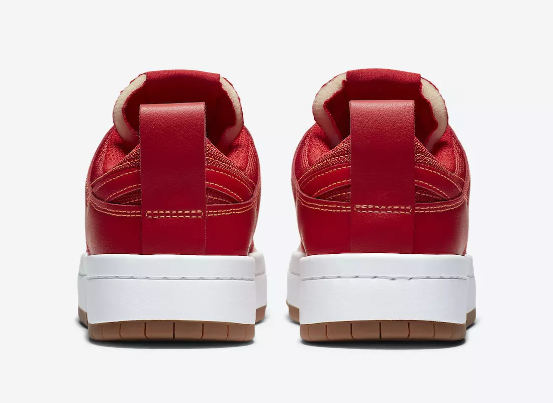 Nike Dunk Low Disrupt Red Gum CK6654-600 ဖြန့်ချိသည့်ရက်စွဲ