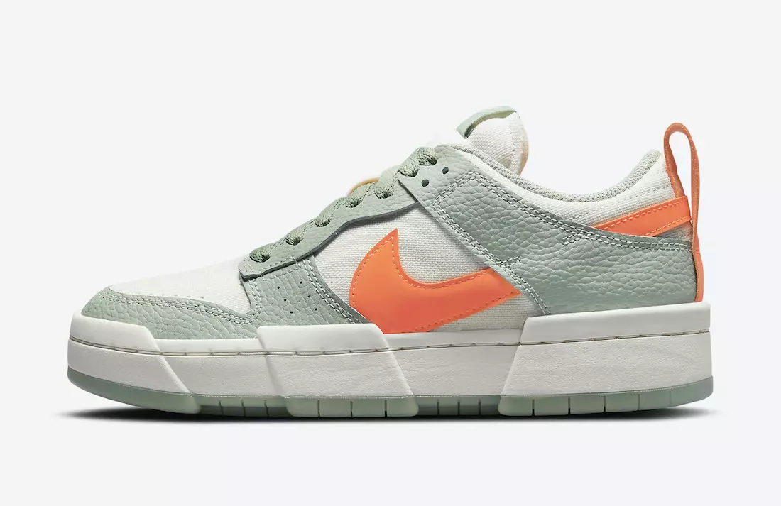 تاریخ انتشار Nike Dunk Low Disrupt Sea Glass DJ3077-001