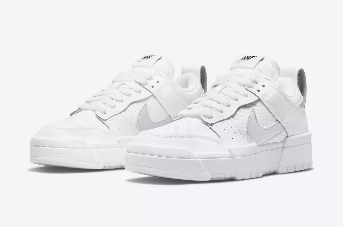 Nike Dunk Low Disrupt White Silver DJ6226-100 Дата выпуска