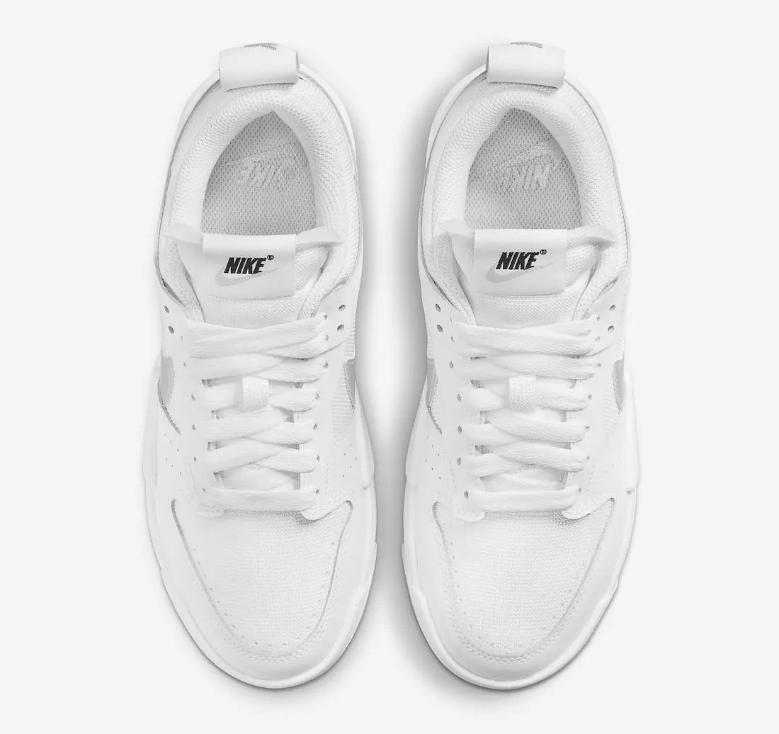 Nike Dunk Low Disrupt White Silver DJ6226-100 Дата выпуска