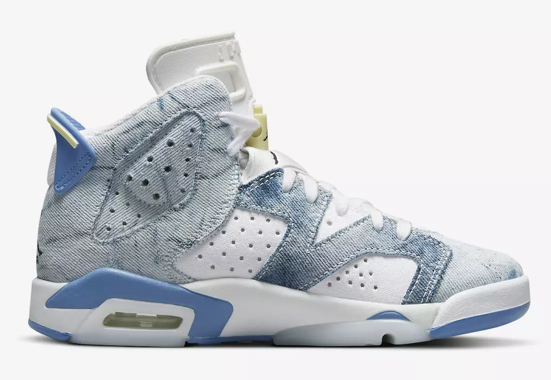 Air Jordan 6 угаасан жинсэн DM9045-100 худалдаанд гарсан огноо