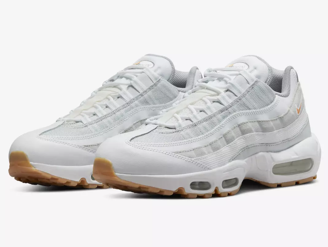 Nike Air Max 95 White Hot Curry Pure Platinum Wolf Grey DM0011-100 Releasedatum