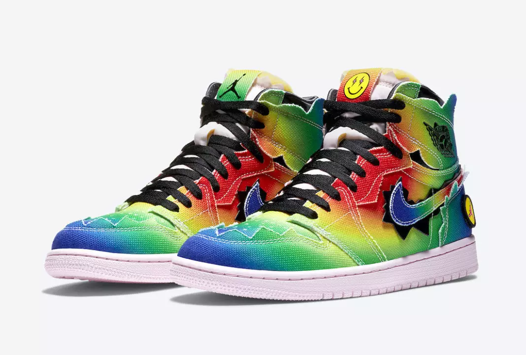 J Balvin Air Jordan 1 DC3481-900 تاریخ عرضه قیمت