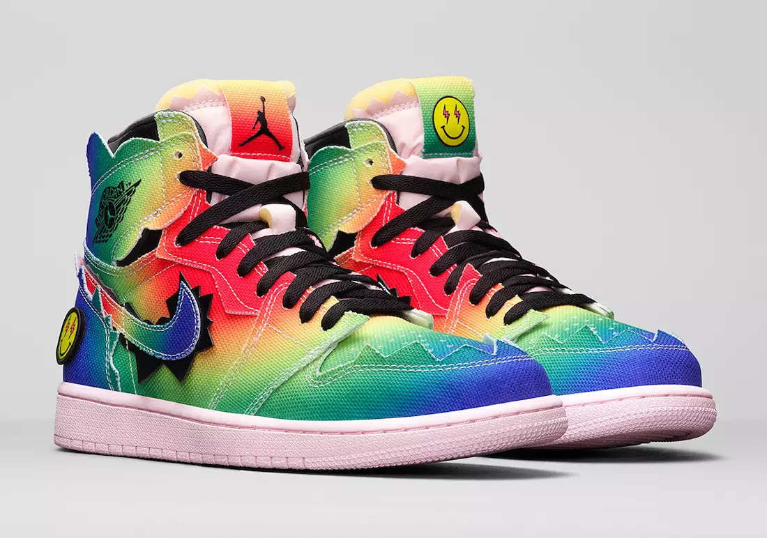 J Balvin Air Jordan 1 DC3481-900 Preço da data de lançamento