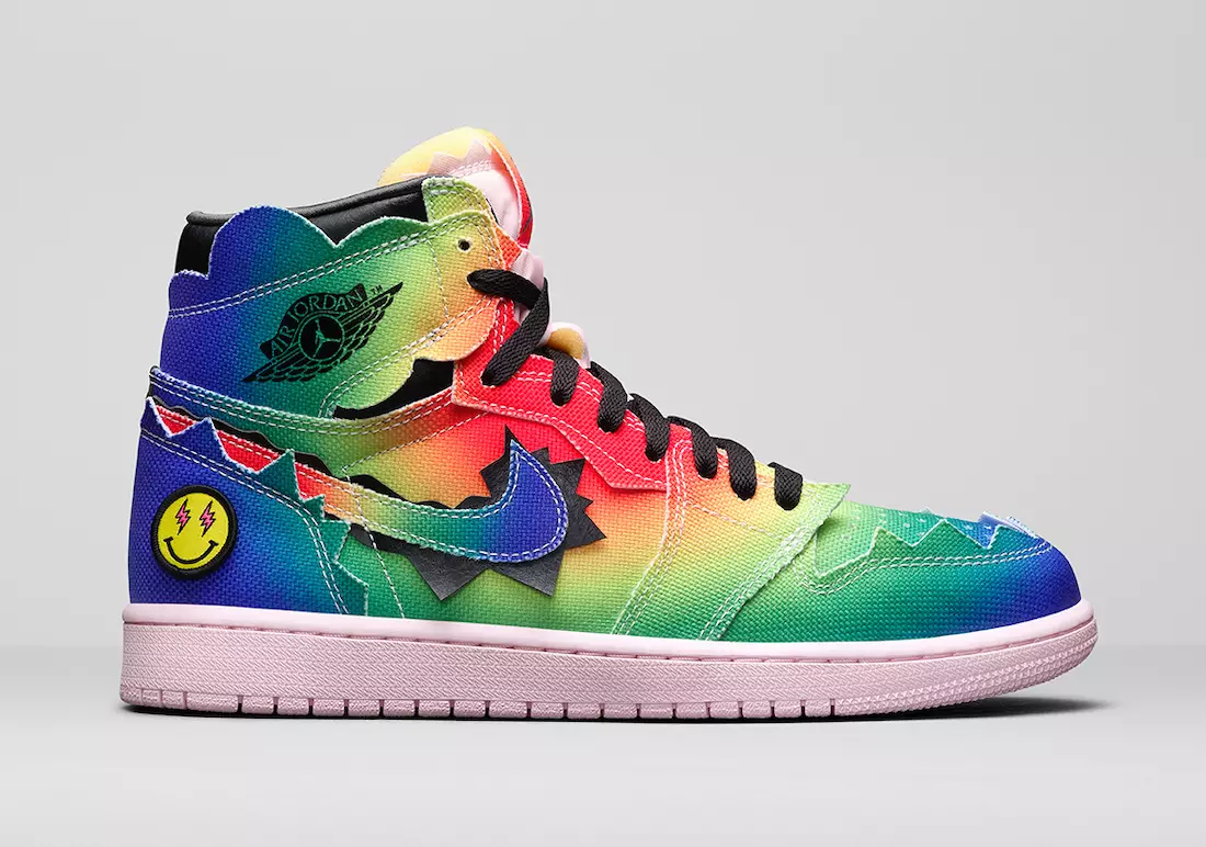 J Balvin Air Jordan 1 DC3481-900 Preço da data de lançamento