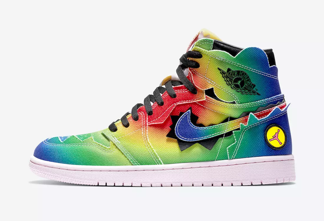 J Balvin Air Jordan 1 DC3481-900 Data de lançamento Preço