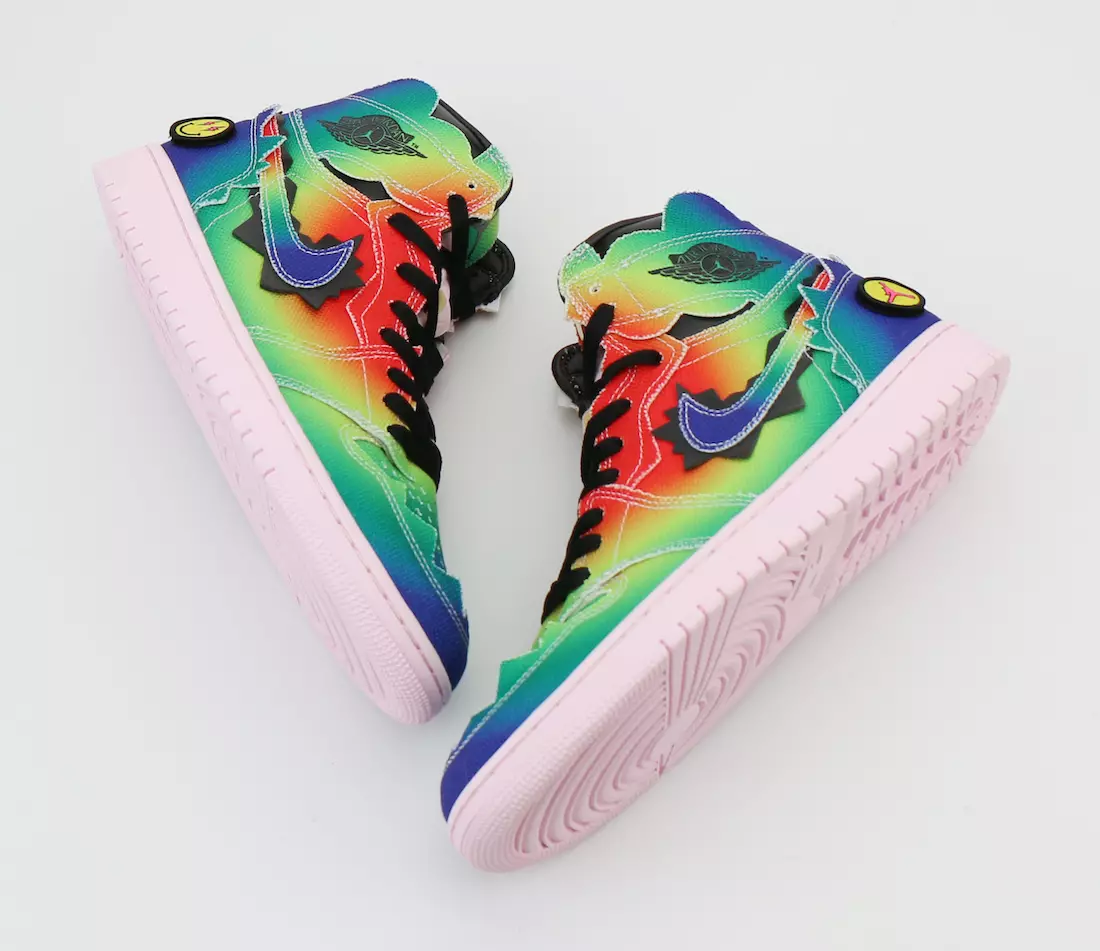 J Balvin Air Jordan 1 DC3481-900 2020 Fecha de lanzamiento