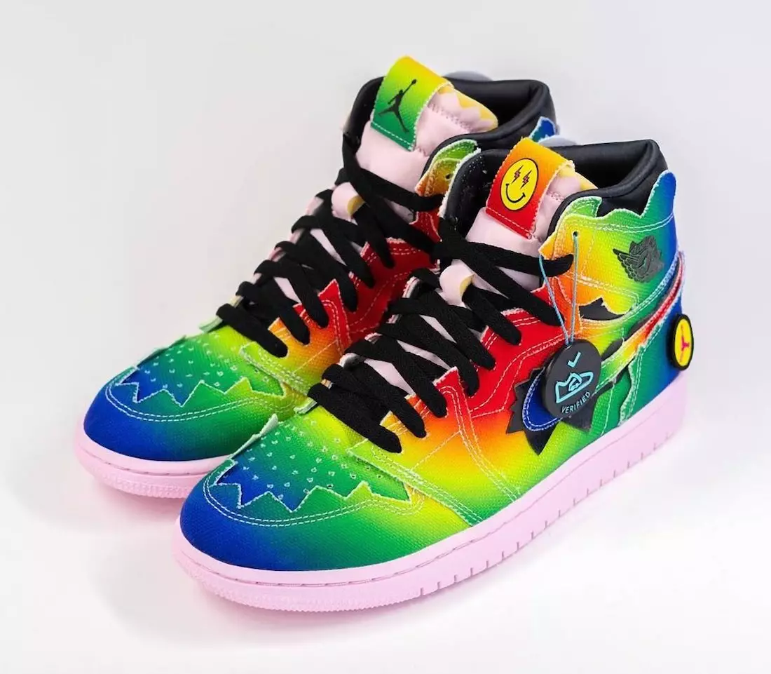 J Balvin Air Jordan 1 High DC3481-900 تاريخ الإصدار