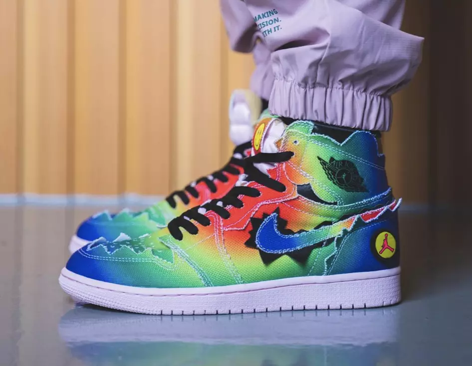 J Balvin Air Jordan 1 DC3481-900 Data premiery