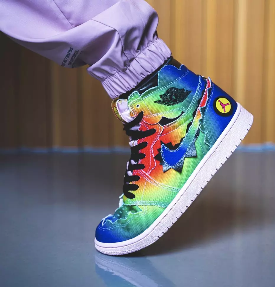 J Balvin Air Jordan 1 DC3481-900 Data lansării