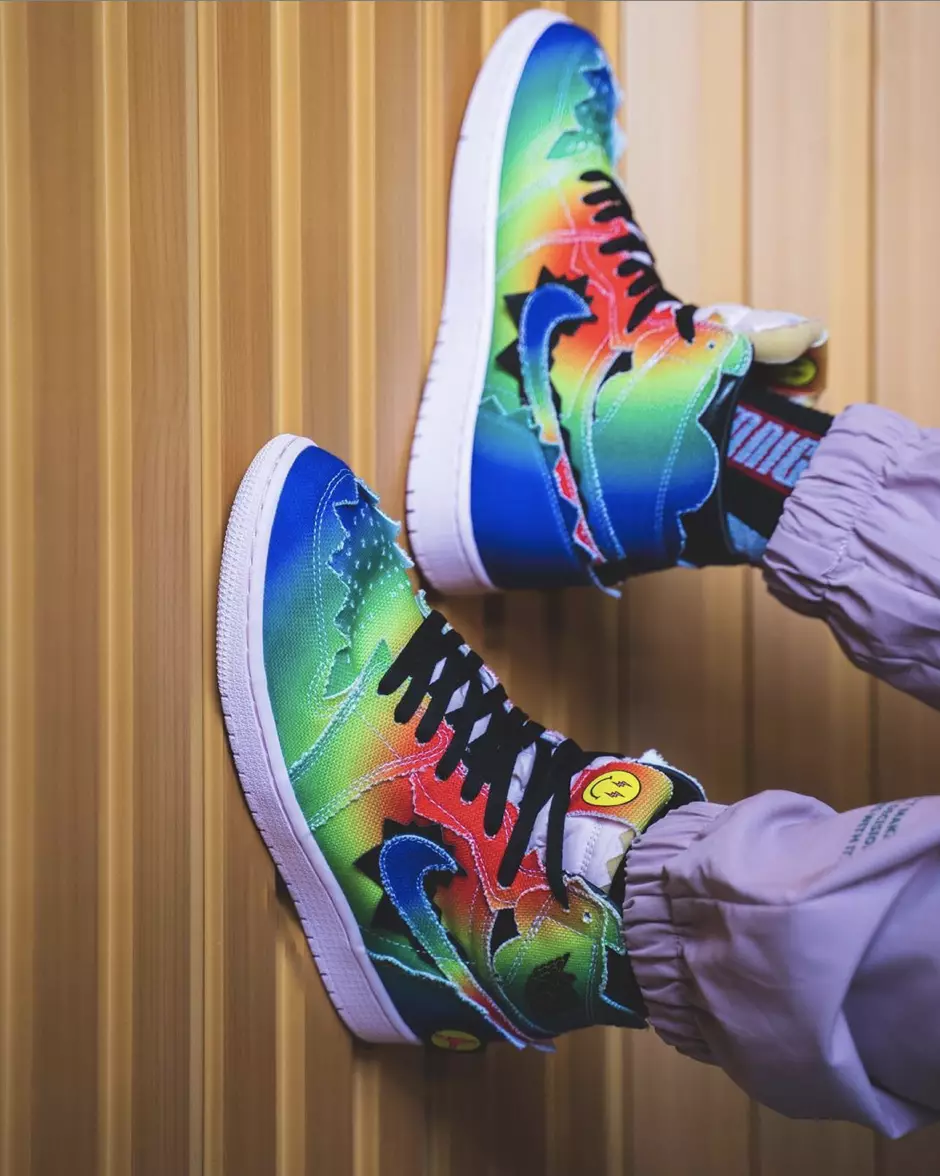 J Balvin Air Jordan 1 DC3481-900 Data de lançamento