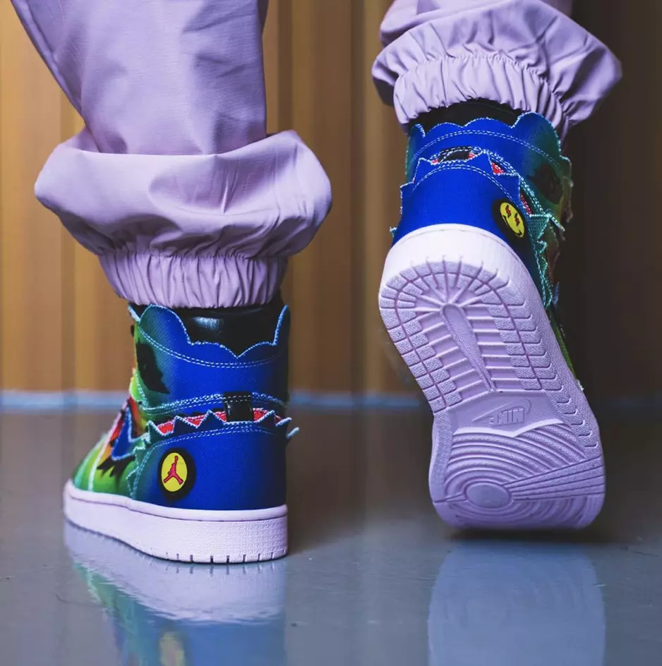 J Balvin Air Jordan 1 DC3481-900 Data de lançamento