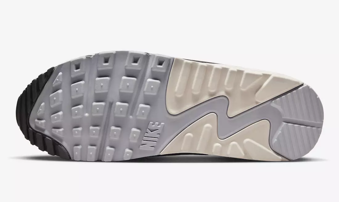 Nike Air Max 90 Futura Wolf Grey Дунд зэргийн үнсний дээд хэмжээний цагаан DZ4708-001 худалдаанд гарсан огноо