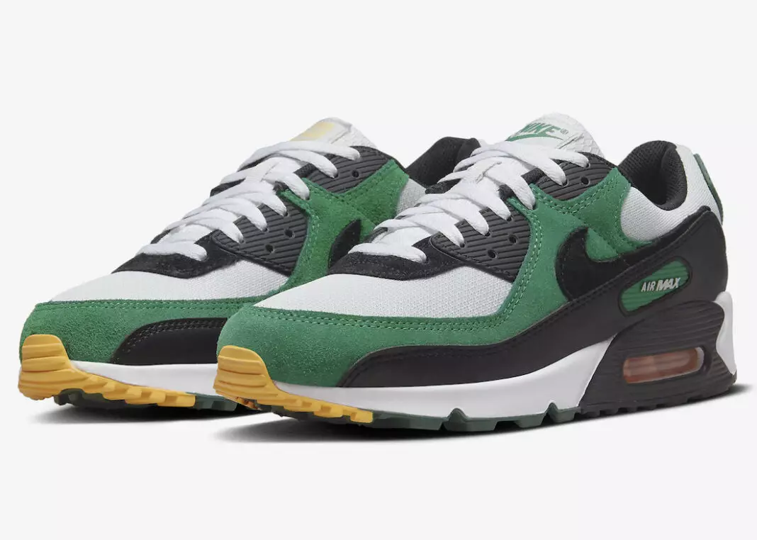 Nike Air Max 90 Gorge Green University Gold DM0029-004 გამოშვების თარიღი