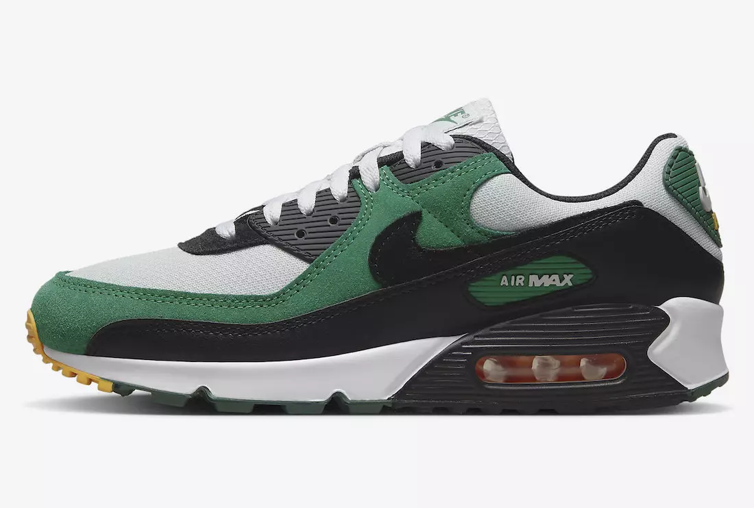 Nike Air Max 90 Gorge Green University Gold DM0029-004 Utgivelsesdato