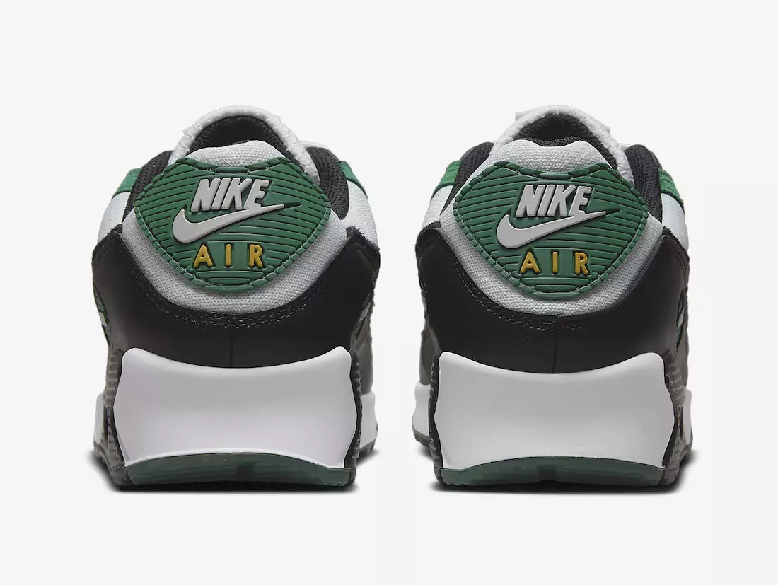 Nike Air Max 90 Gorge Green University Gold DM0029-004 გამოშვების თარიღი