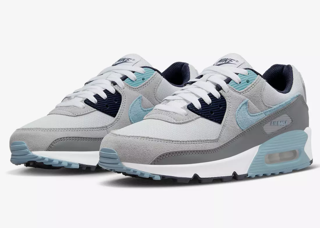 Nike Air Max 90 Wit Grijs Blauw DM0029-003 Releasedatum