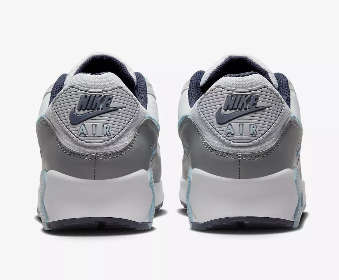 Nike Air Max 90 White Grey Blue DM0029-003 Дата выпуску