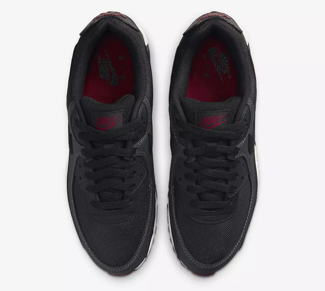 Nike Air Max 90 Anthracite Black Team Red Summit White DQ4071-001 Дата выпуска