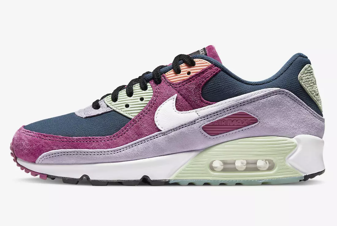 Nike Air Max 90 NRG Bordeaux chiaro DM0035-500 Data di rilascio