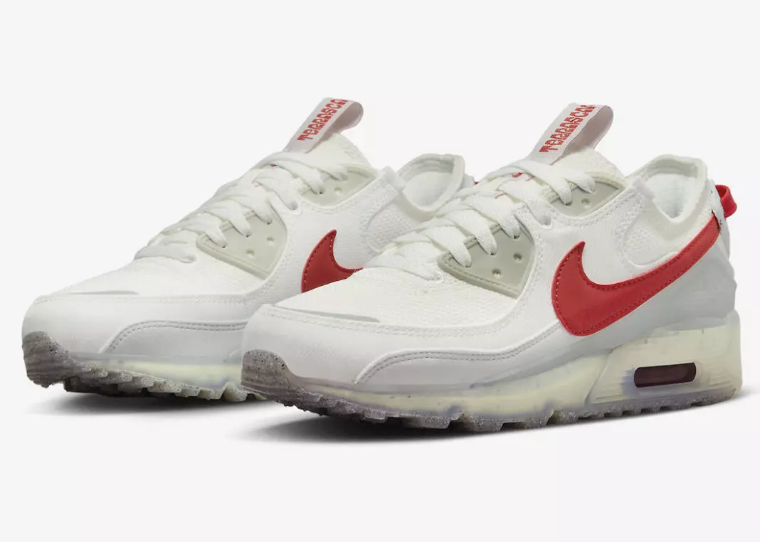 Nike Air Max 90 Terrascape Blanche Rouge DQ3987-100 Date de sortie