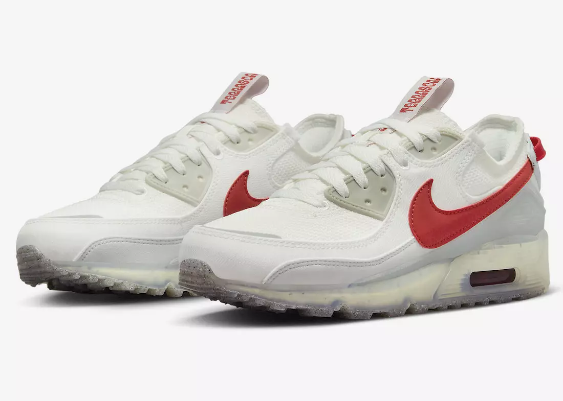 Nike Air Max 90 Terrascape valge punane DQ3987-100 väljalaskekuupäev