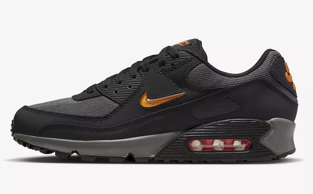 Nike Air Max 90 Jewel Black Orange DX2656-001 – data premiery