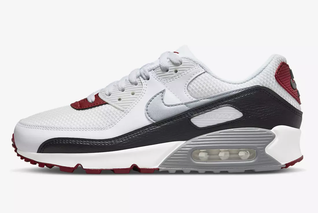 Nike Air Max 90 Photon Dust Particle Grey Varsity Red DO8902-001 Izdošanas datums