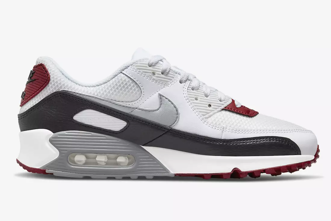 Nike Air Max 90 Photon Dust Particle Gray Varsity Red DO8902-001 Шығарылған күні