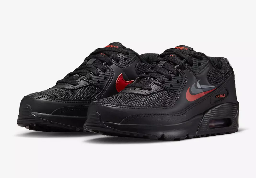 Nike Air Max 90 Black Red DX9272-001 Дата выпуску