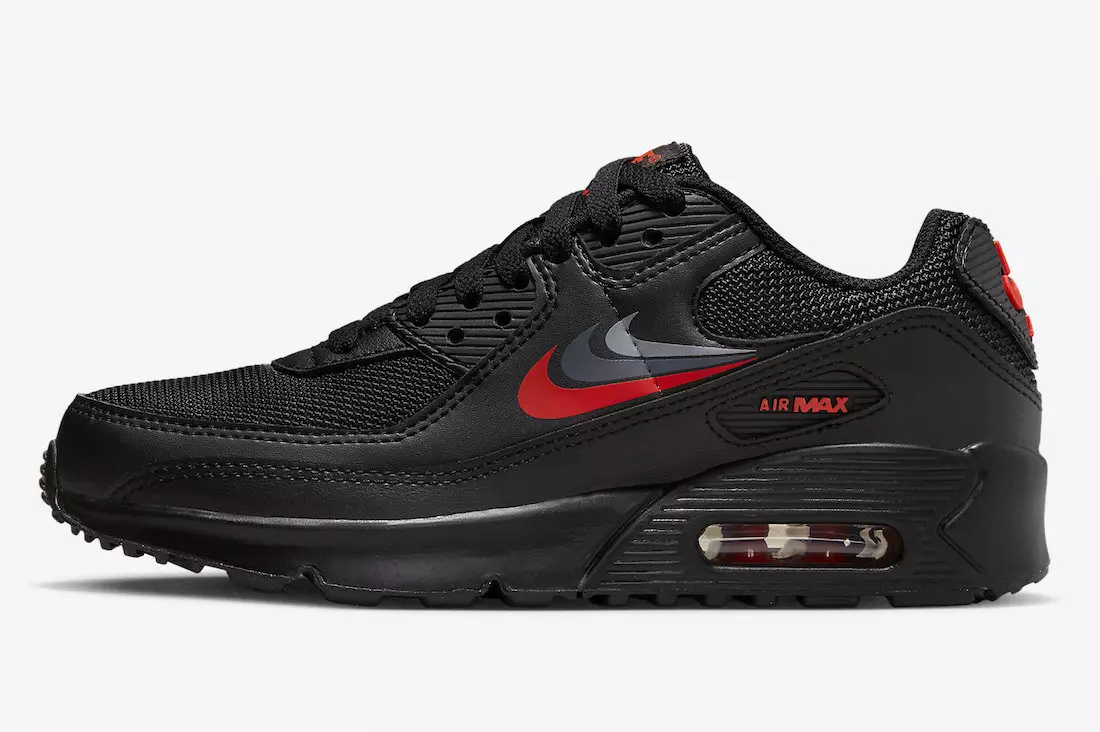 Nike Air Max 90 Hitam Merah DX9272-001 Tanggal Rilis