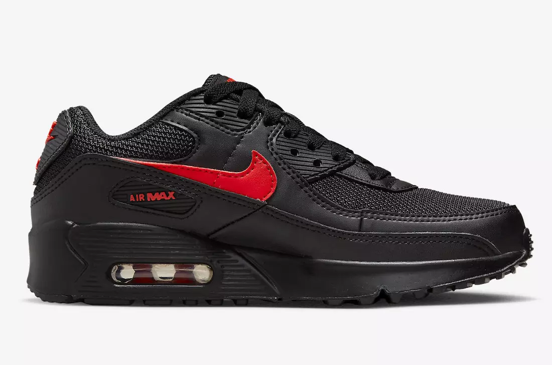 Nike Air Max 90 Black Red DX9272-001 Datum vydání