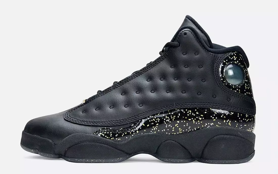 Air Jordan 13 GS Black Gold Glitter DC9443-007 Ημερομηνία κυκλοφορίας