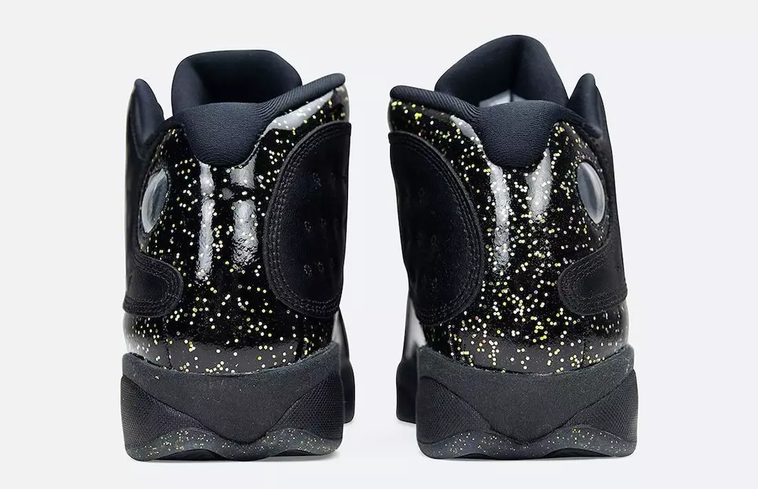 Air Jordan 13 GS Black Gold Glitter DC9443-007 Шығарылған күні