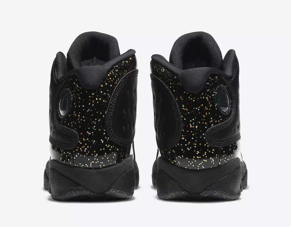 Air Jordan 13 GS Black Gold Glitter DC9443-007 Ημερομηνία κυκλοφορίας Τιμή