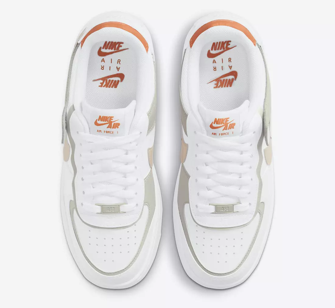 Nike Air Force 1 Shadow White Crimson Tint Bright Mango DH3896-100 Çıkış Tarihi