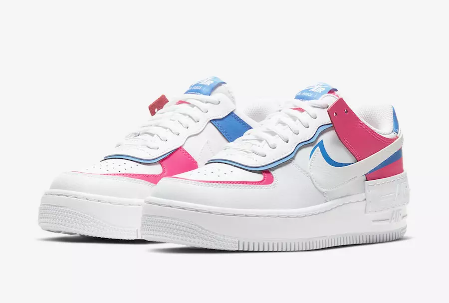 Nike kombinerer rosa og blått til Air Force 1 Shadow