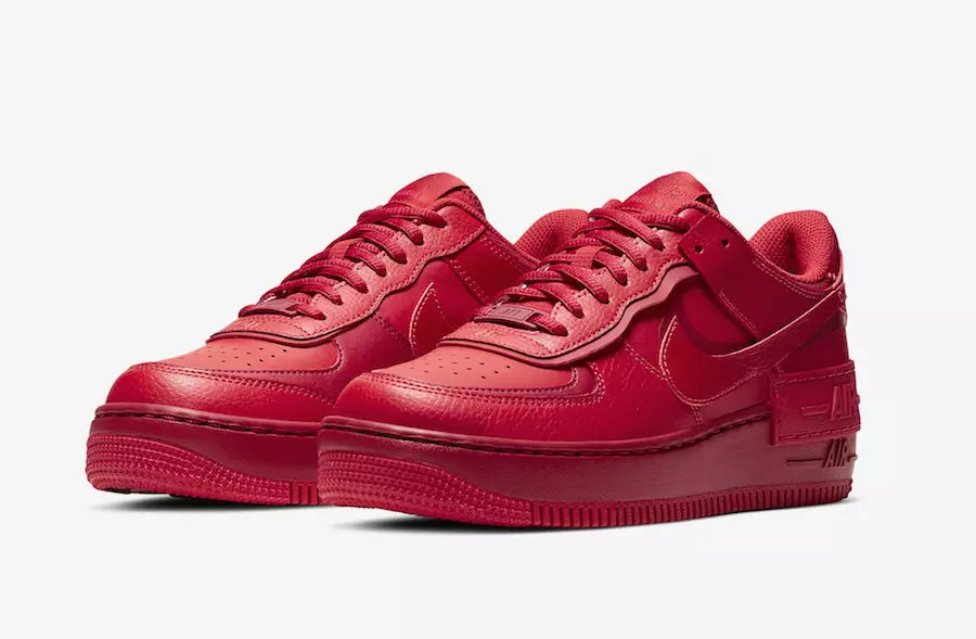 Nike Air Force 1 Shadow University Red CU3012-661 Data ta' Rilaxx