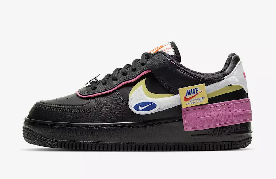 Nike adiciona remendos removíveis à sombra do Air Force 1