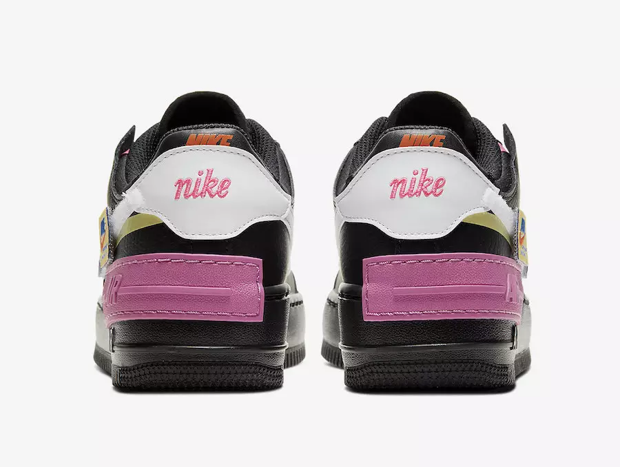 Nike Air Force 1 Shadow Black Fuchsia CU4743-001 תאריך יציאה