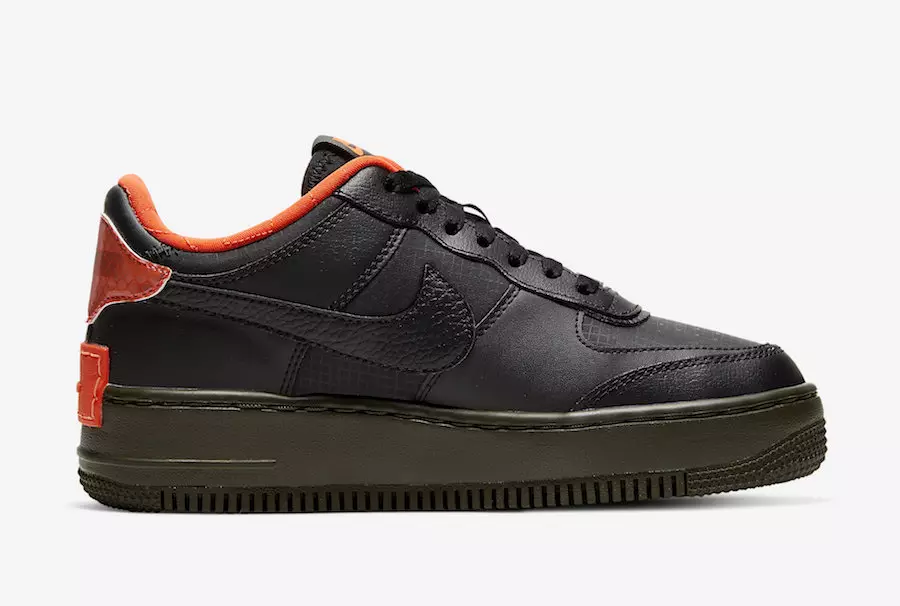 Nike Air Force 1 Shadow Black Orange CQ3317-001 Release Datum